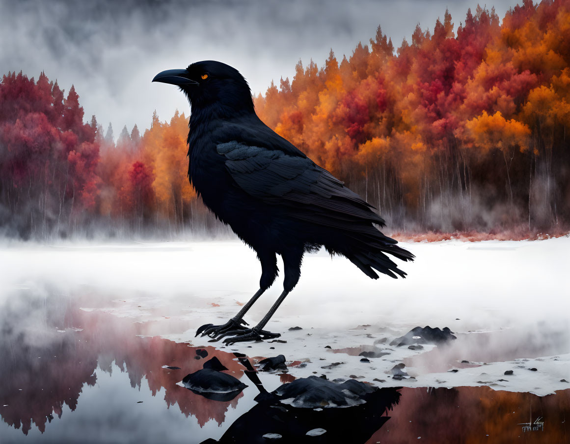Autumn Crow