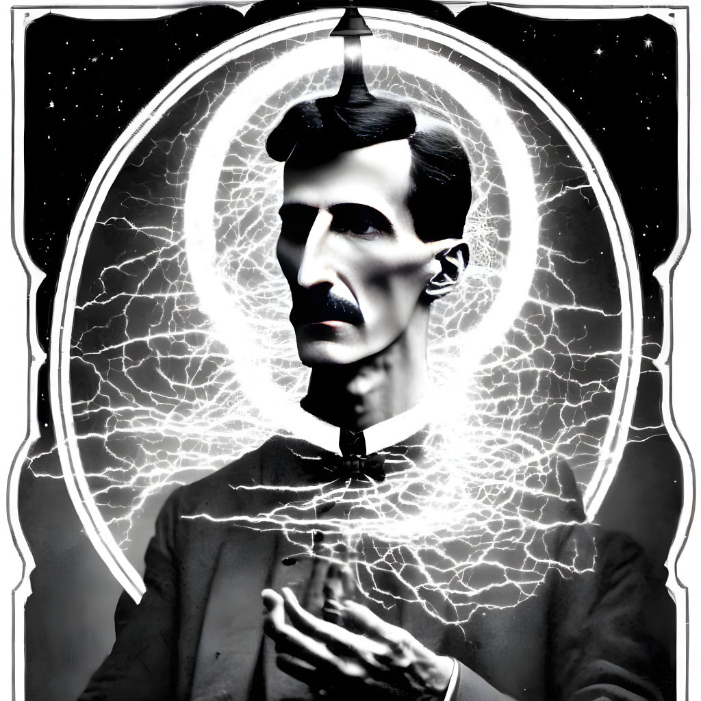 Nikola Tesla summoning UFOs