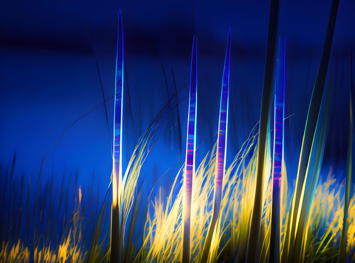 Marsh Glow in the Evening