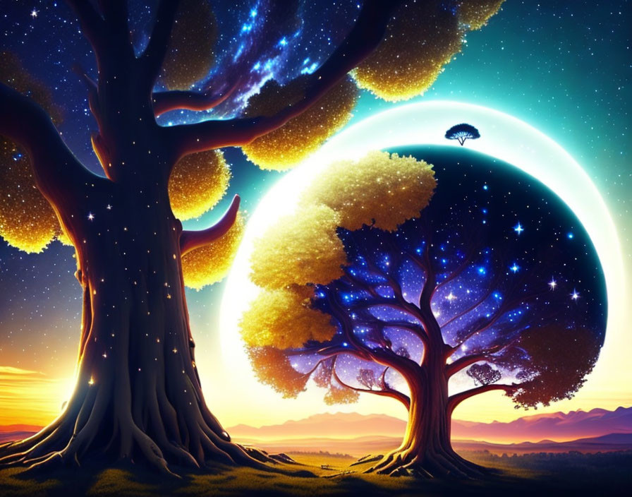 Galaxy Trees