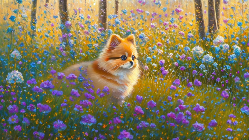 flower foxie
