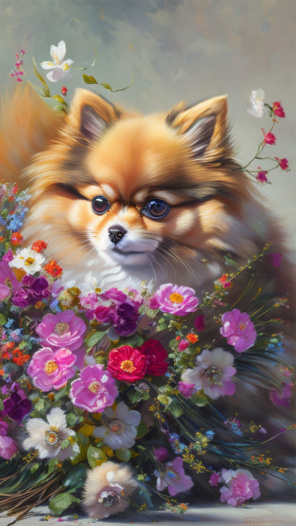 flower foxie