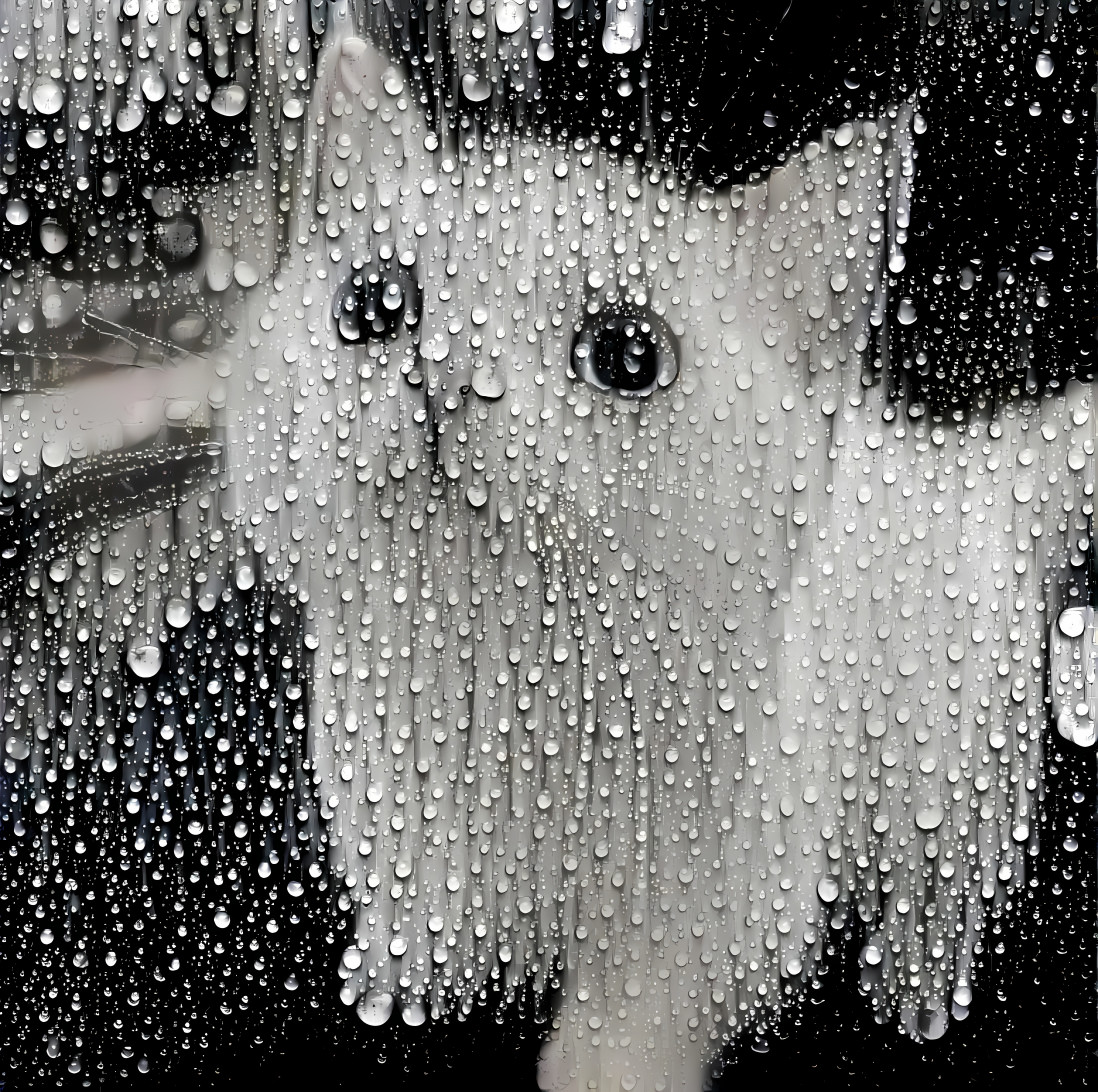 rainy cat