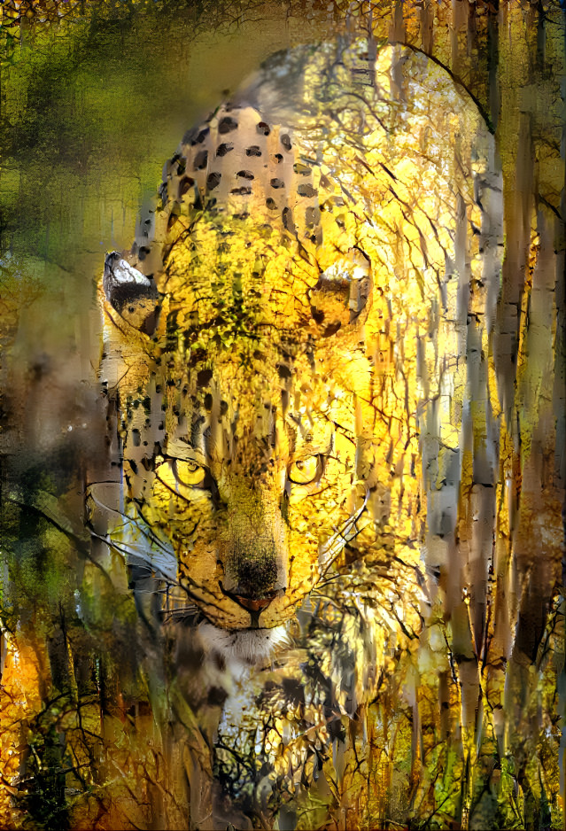 Yellow leopard 