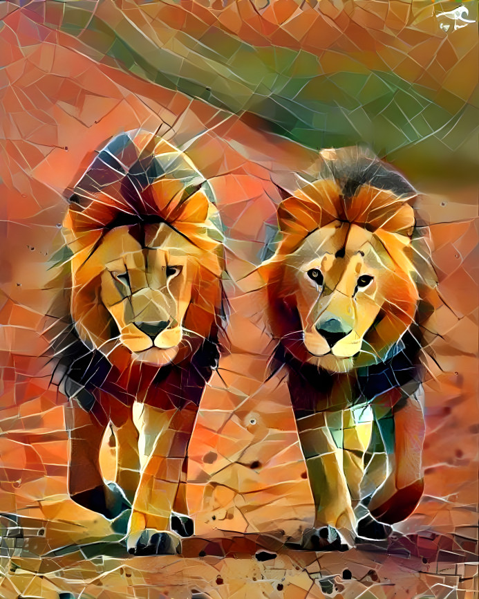 Lion Pair 