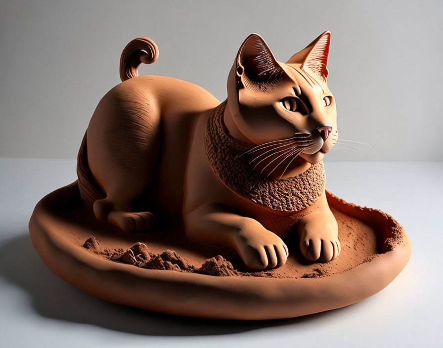 Clay Cat