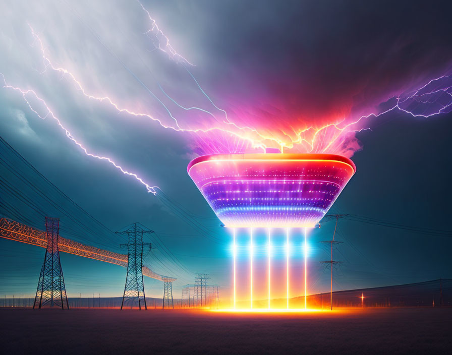 Harnessing lightning from the sky