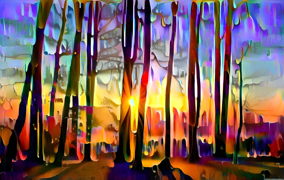 Sunlit Forest