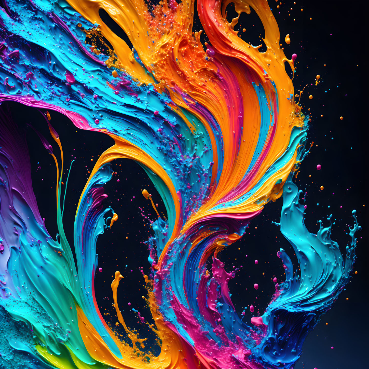 Splash of colour