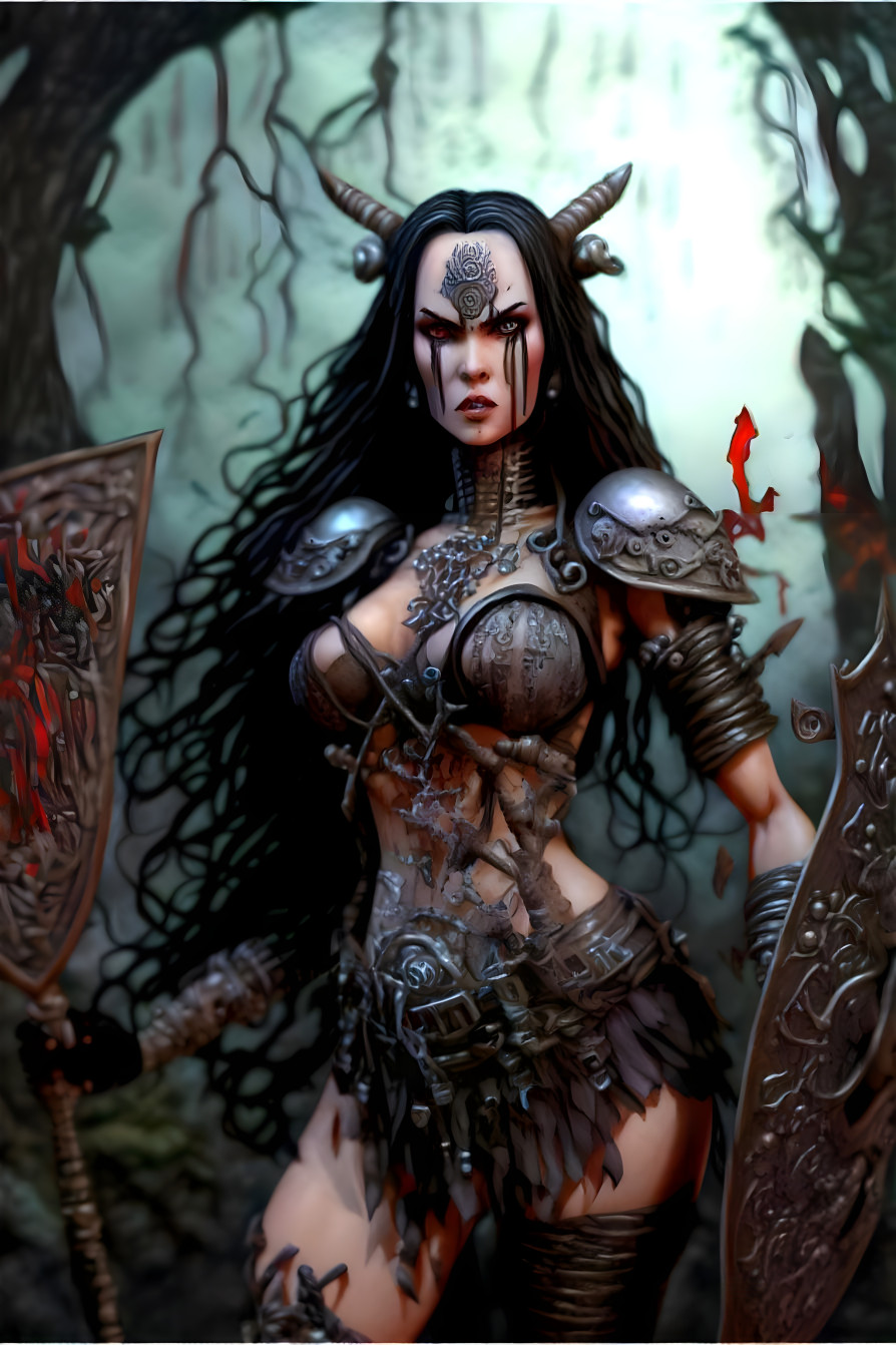 Female Chaos Warrior