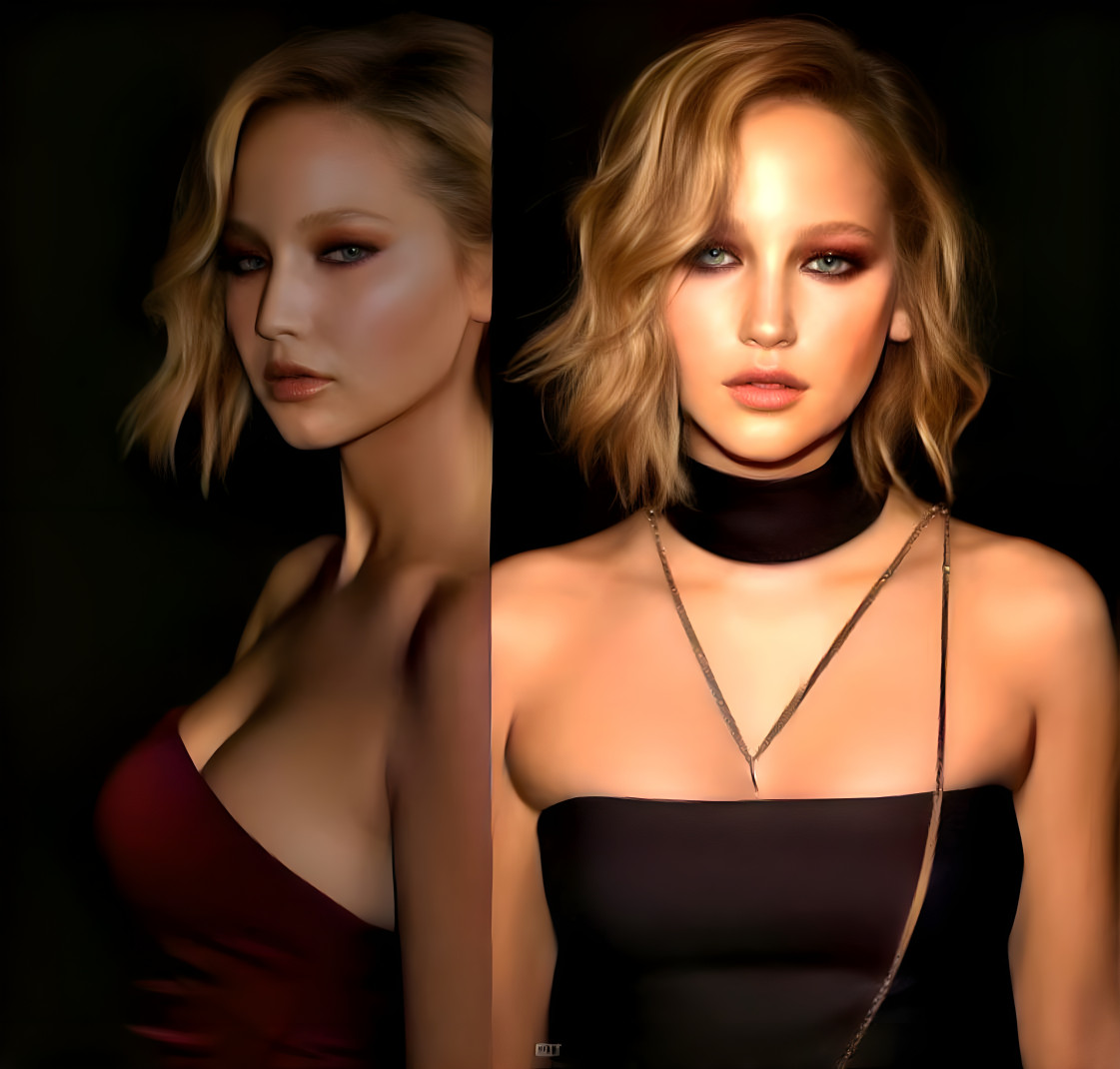 Jennifer Lawrence AI version