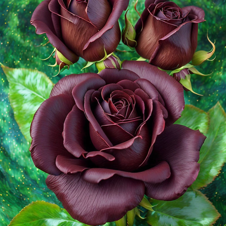 Chocolate Ganache Roses