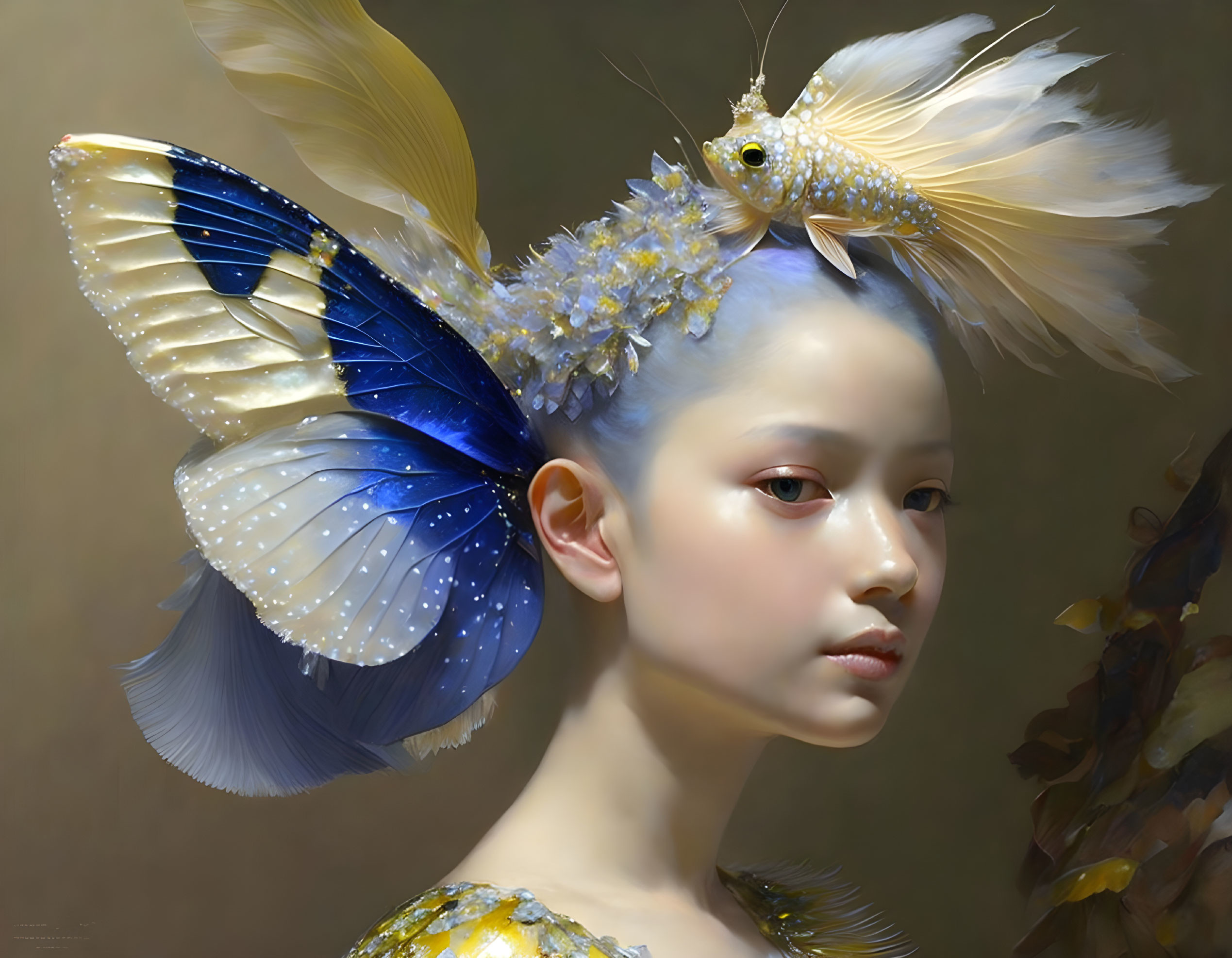 The Butterfly Fish Girl