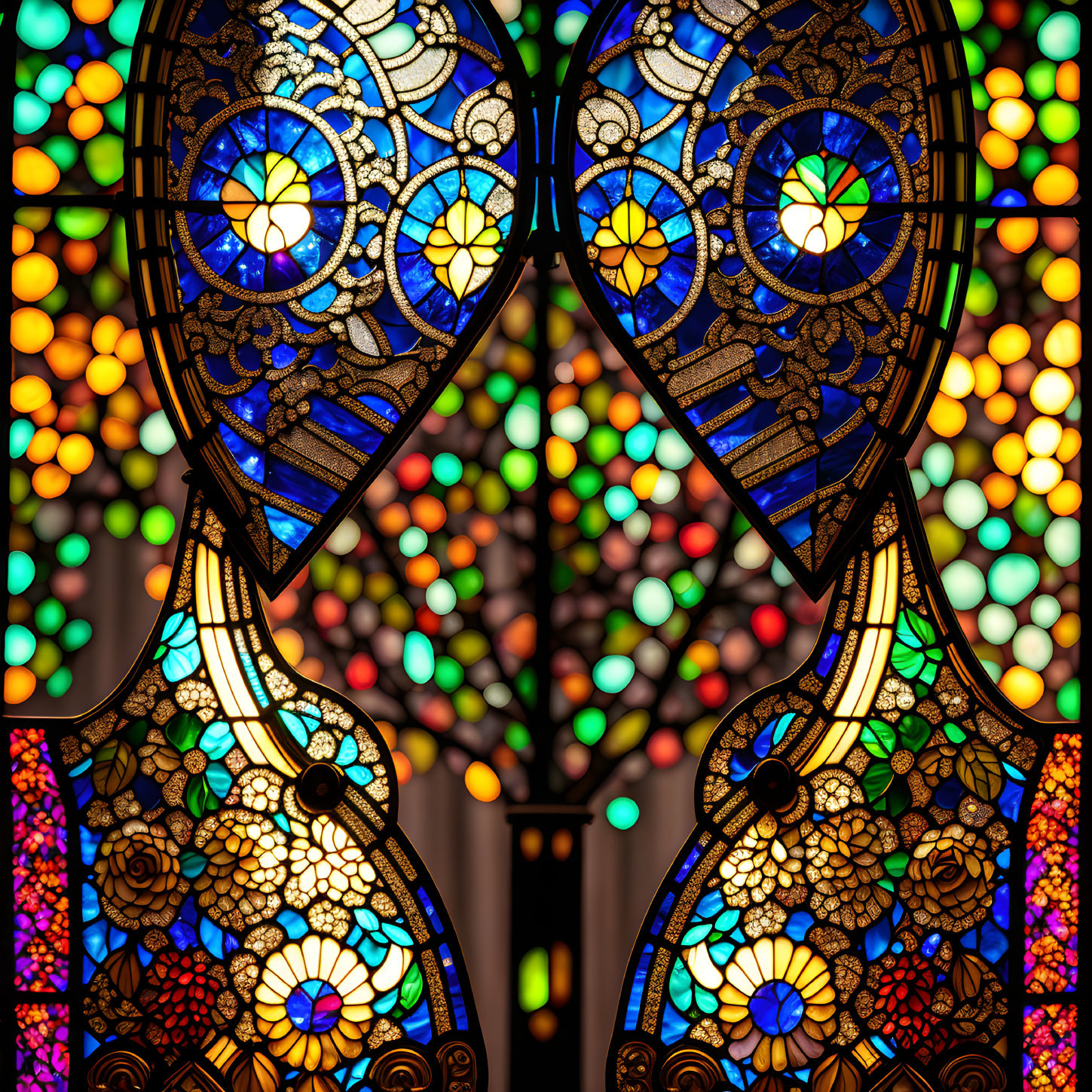 Stained-Glass Aliens