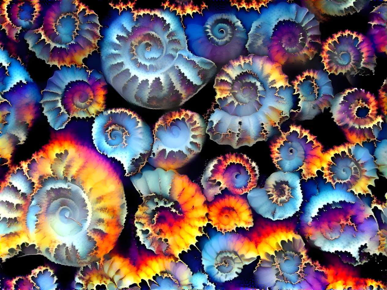 Fractal Ammonites