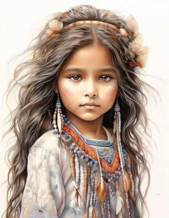 Young Native Indian 