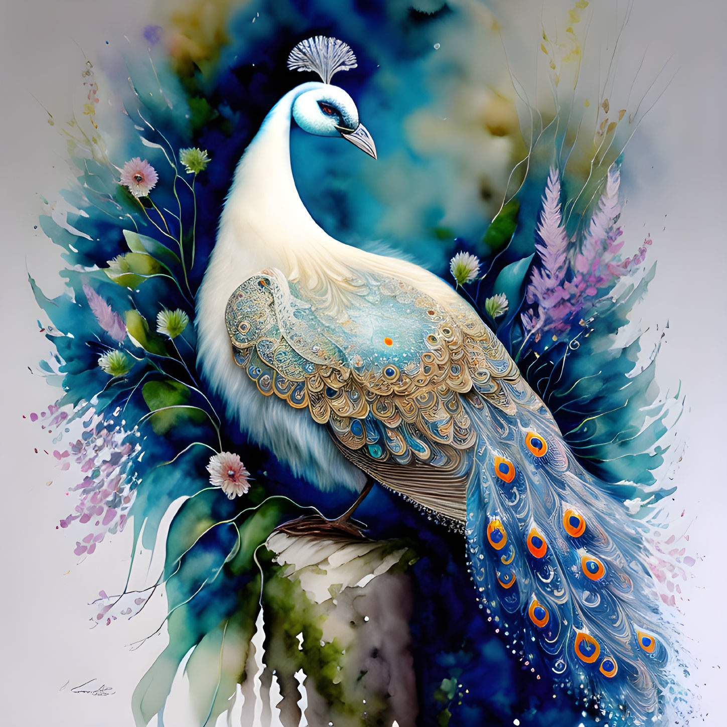 The queen of peacocks