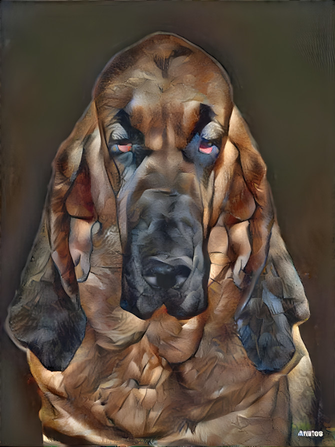 My bloodhound girl LOrenza