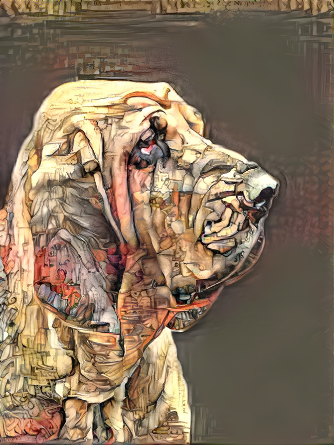 My bloodhound girl Syrenka