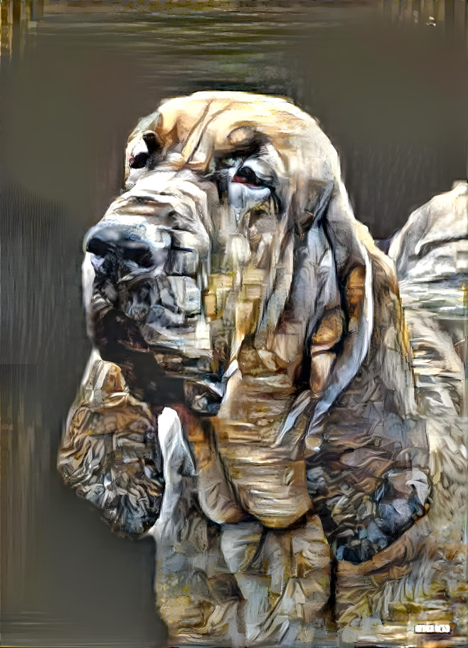 My bloodhound girl Pearleen
