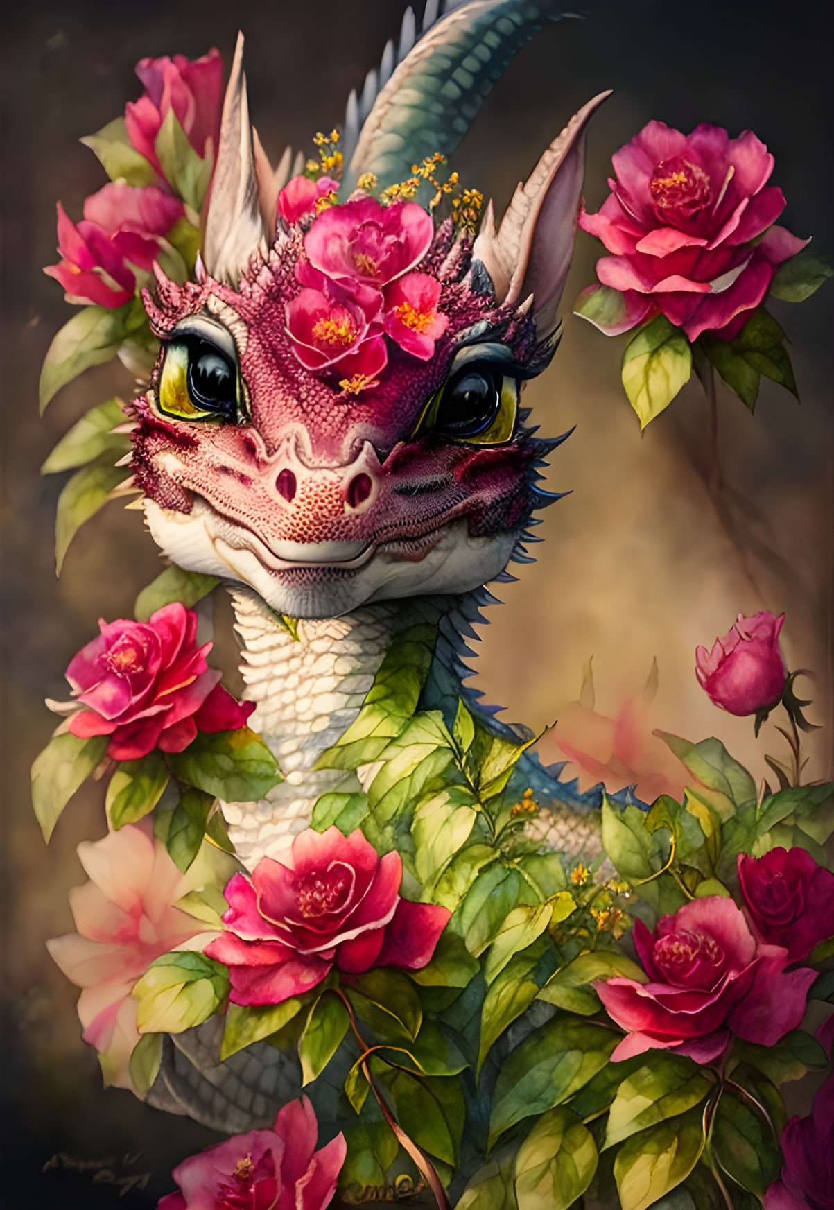 Wild Rose Dragon