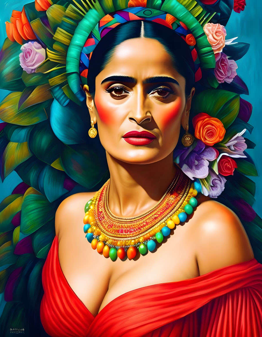 Salma Hayek as Frida Khalo