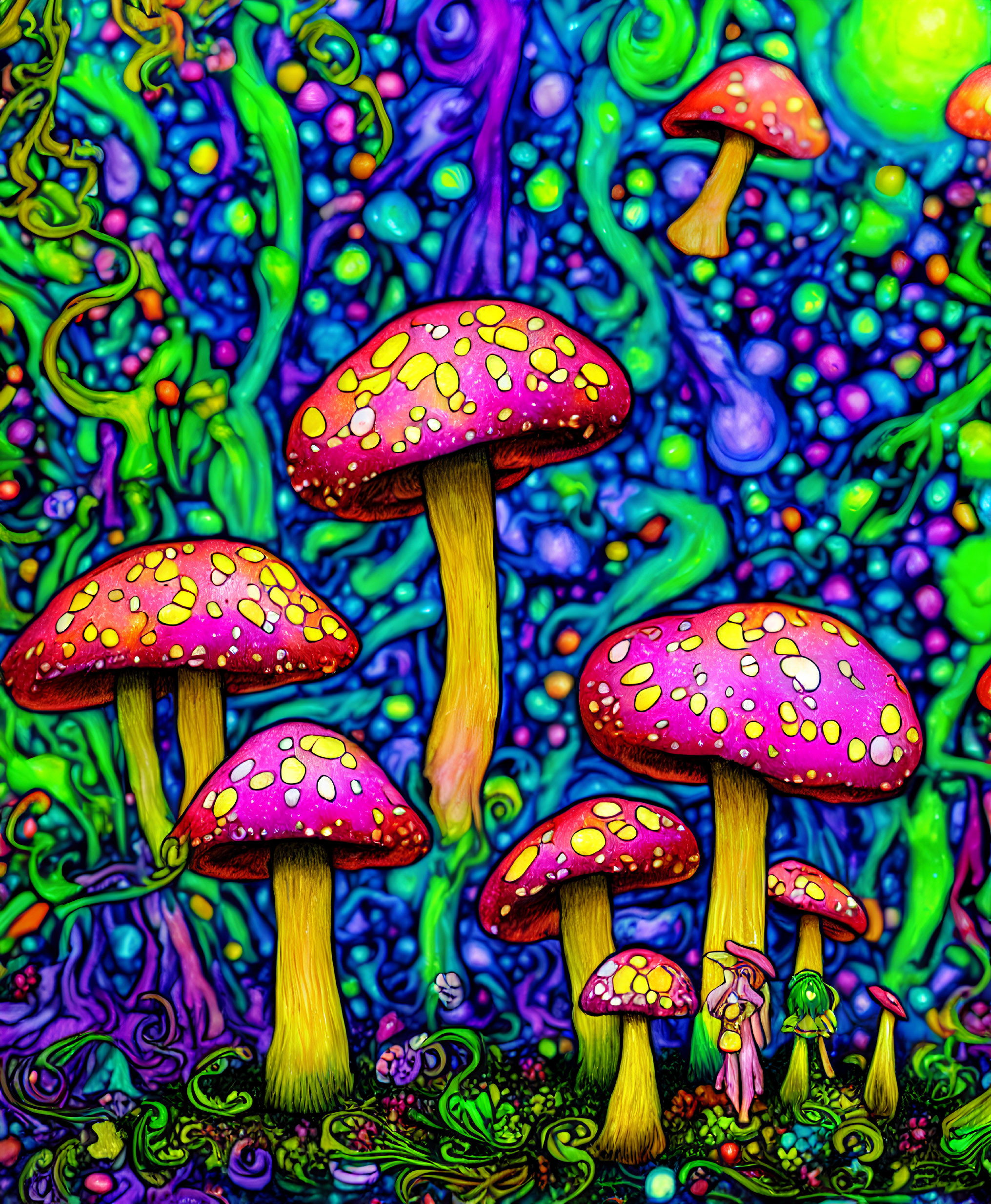 Psychedelic Mushrooms 