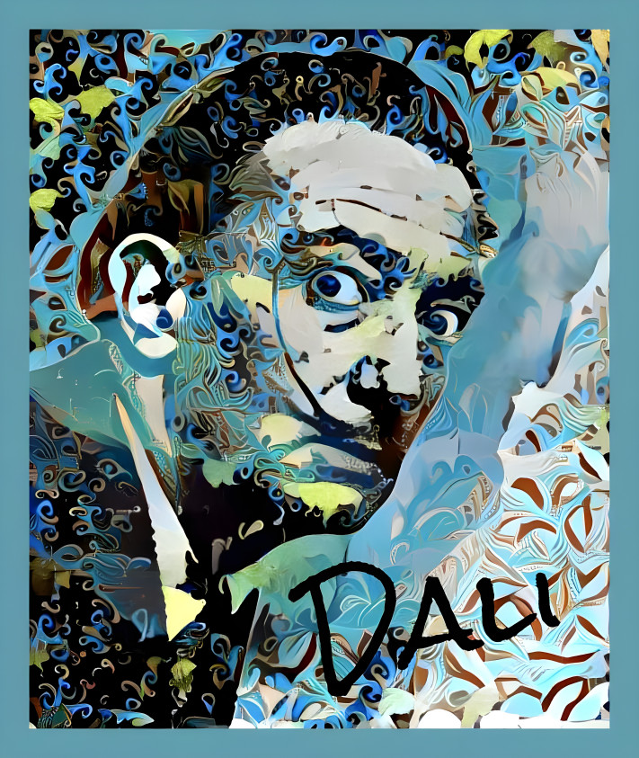 Salvador Dali Portrait 