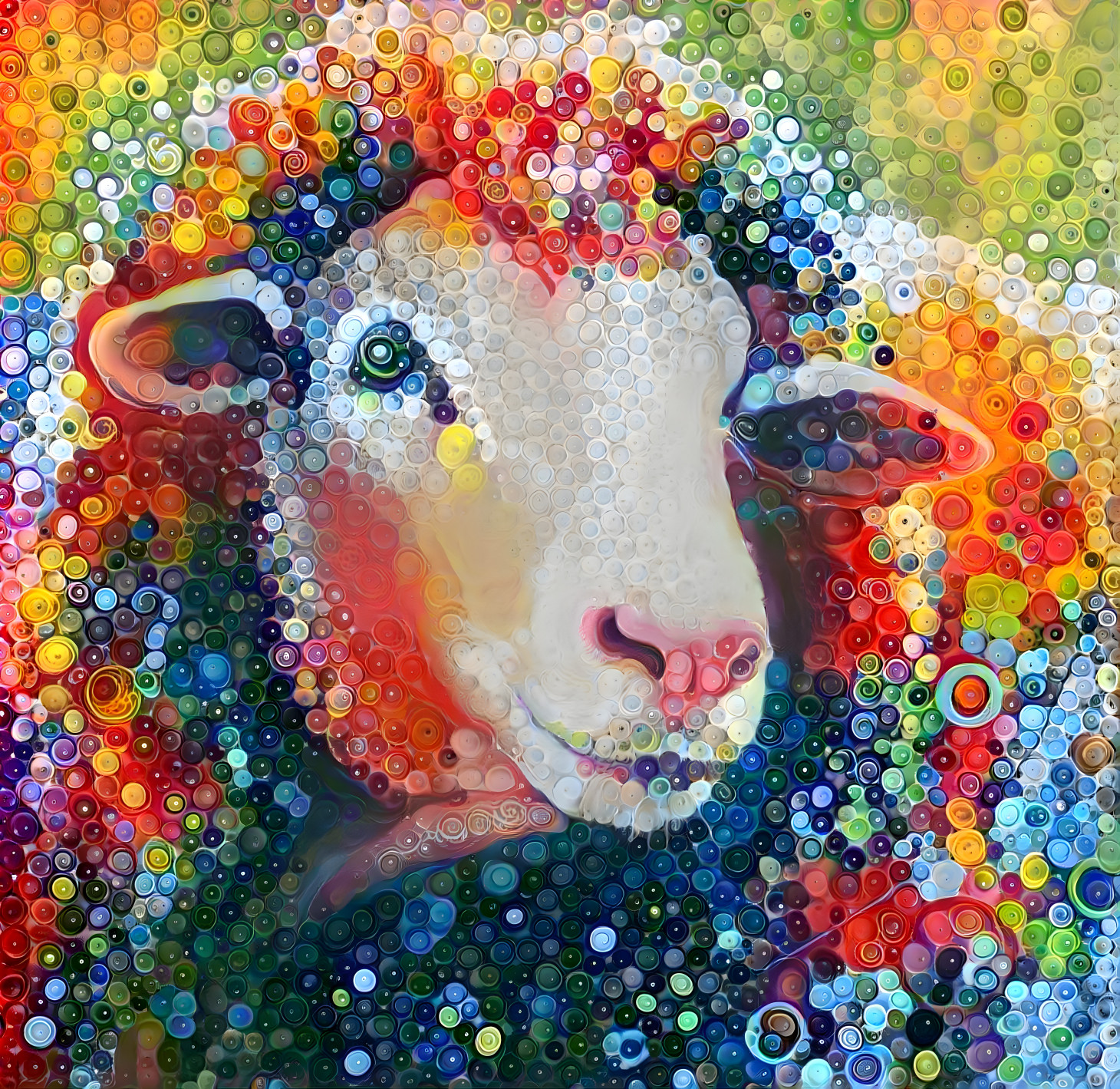 Curly Crazy Sheep