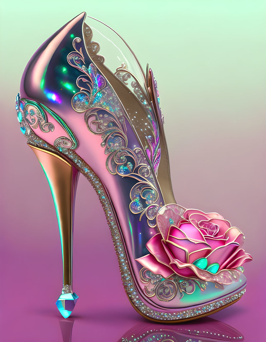 Cinderella’s Glass Stiletto 