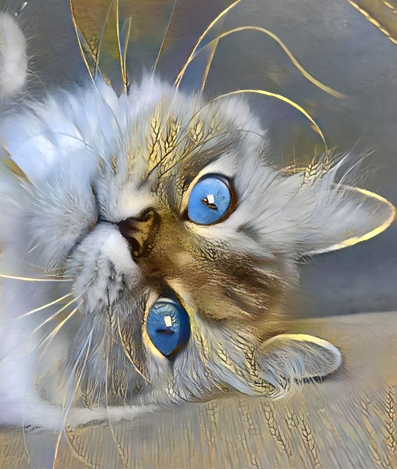 Blue Eyed Dream Kitty 