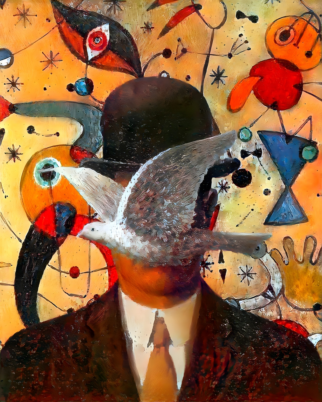 Magritte meets Miró