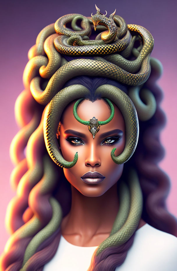 OUR LADY OF THE MANY FORMS - MEDUSA 07262023