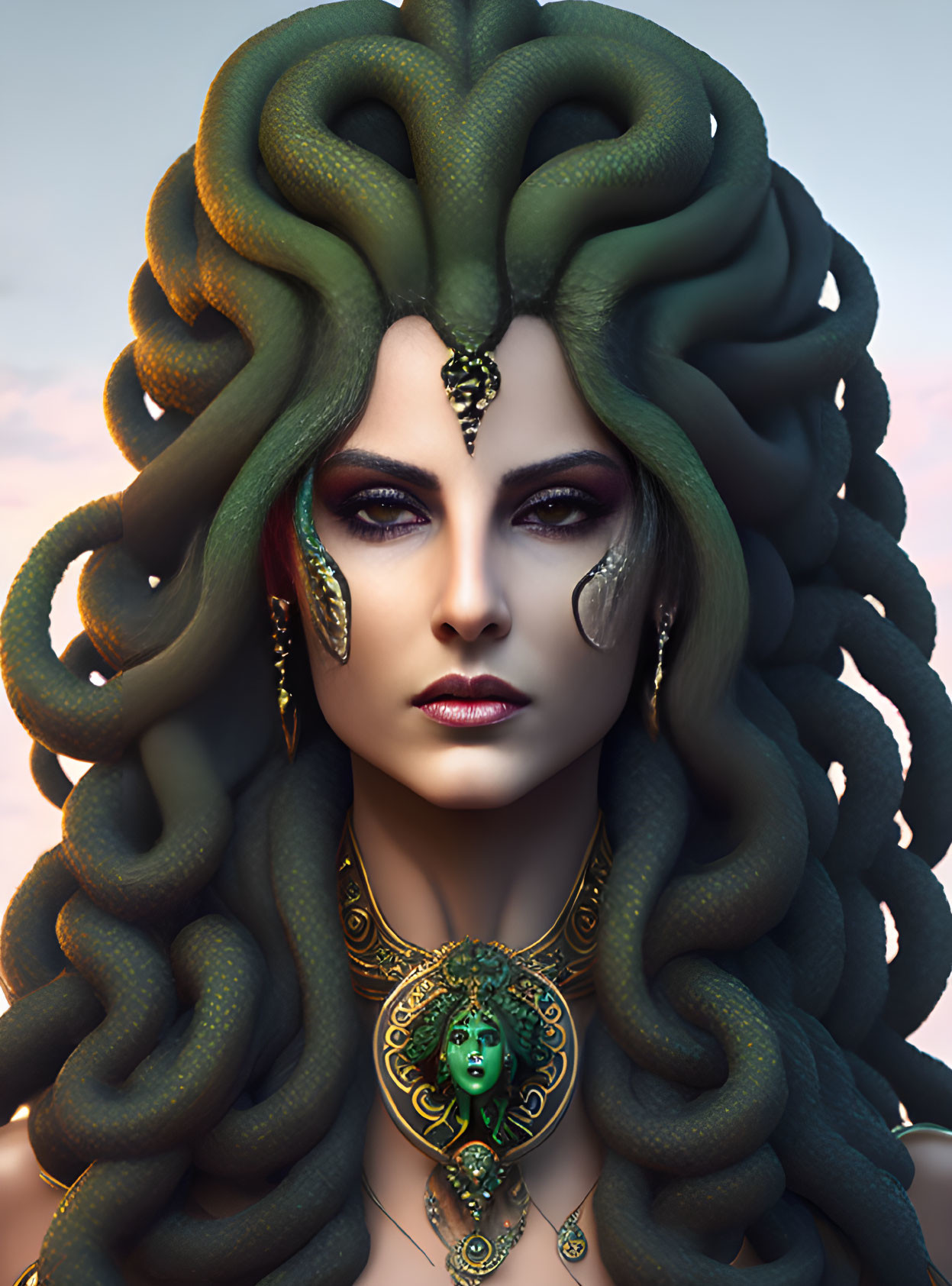 OUR LADY OF THE MANY FORMS - MEDUSA 03022023