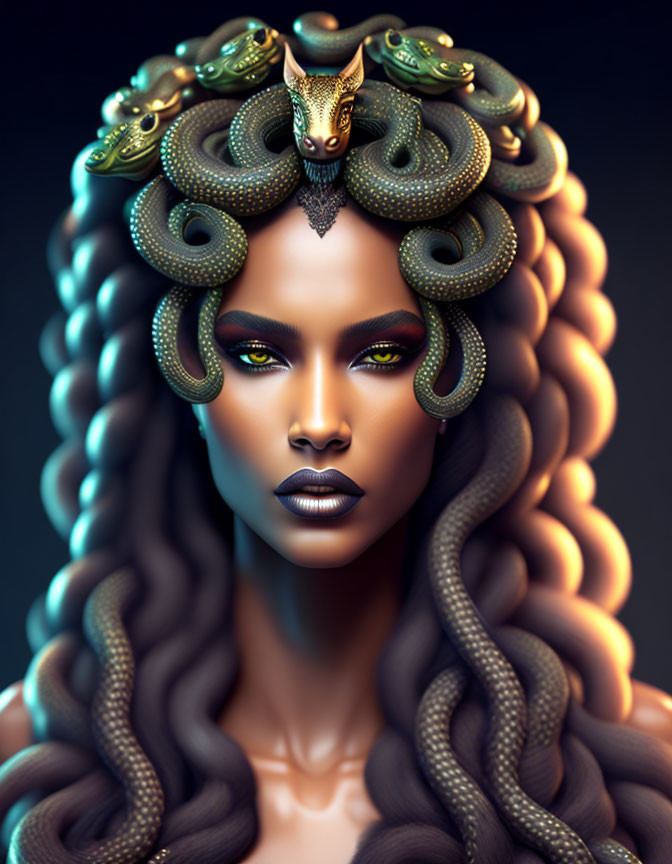 OUR LADY OF THE MANY FORMS - MEDUSA 05252023
