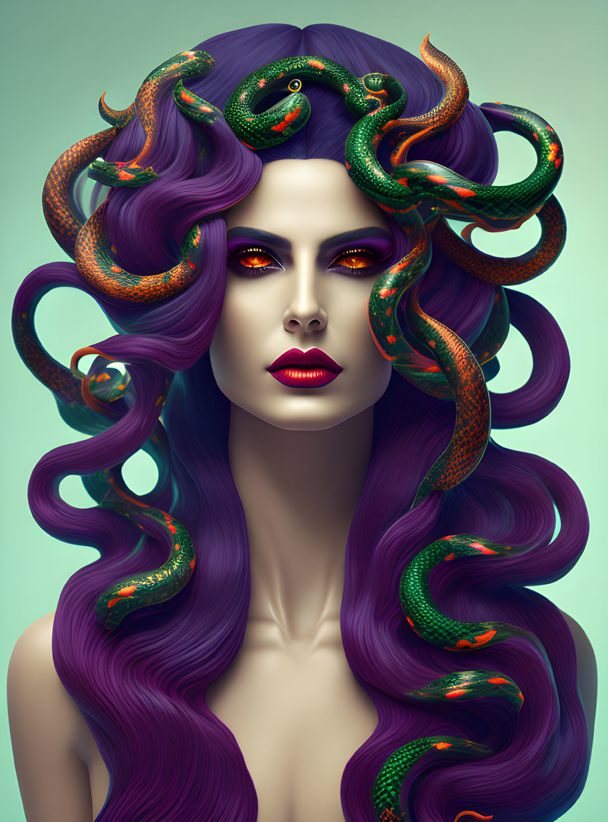 OUR LADY OF THE MANY FORMS - MEDUSA 03092023