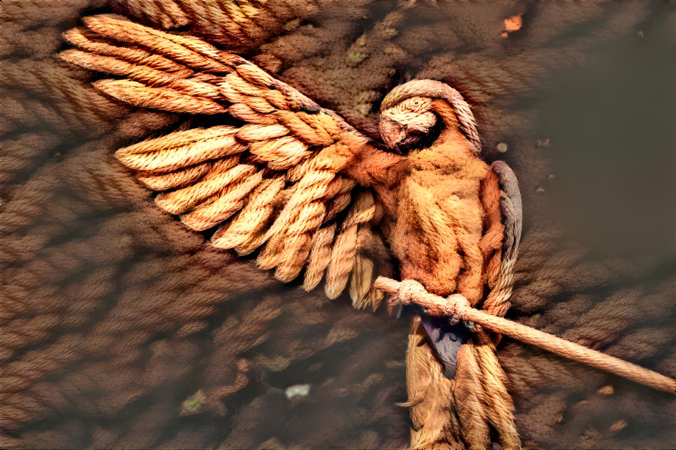 parrot rope