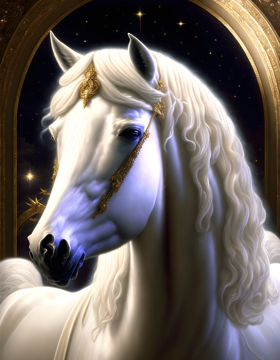 The Son of God's white horse.