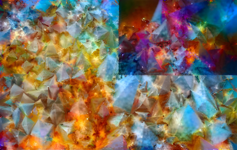 Cosmic Fire Crystals