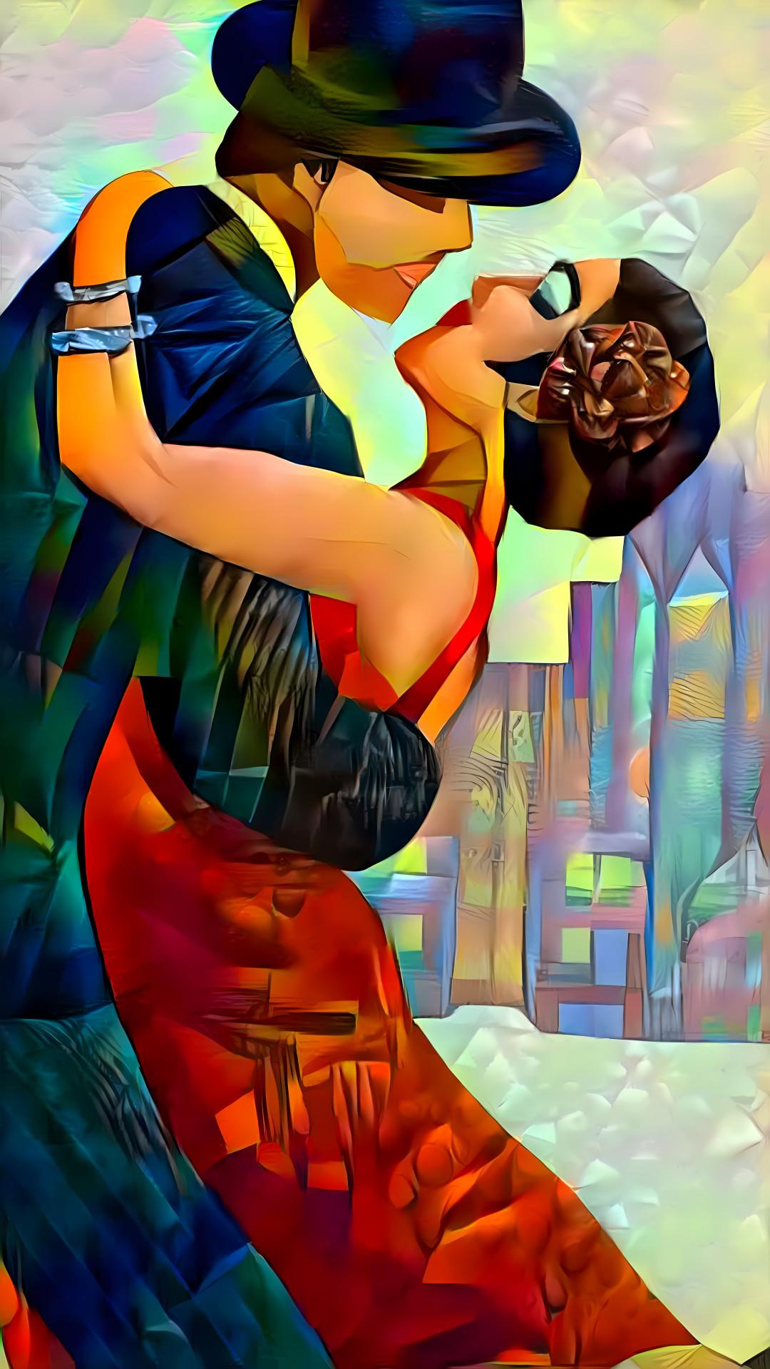 Art Deco Tango Couple