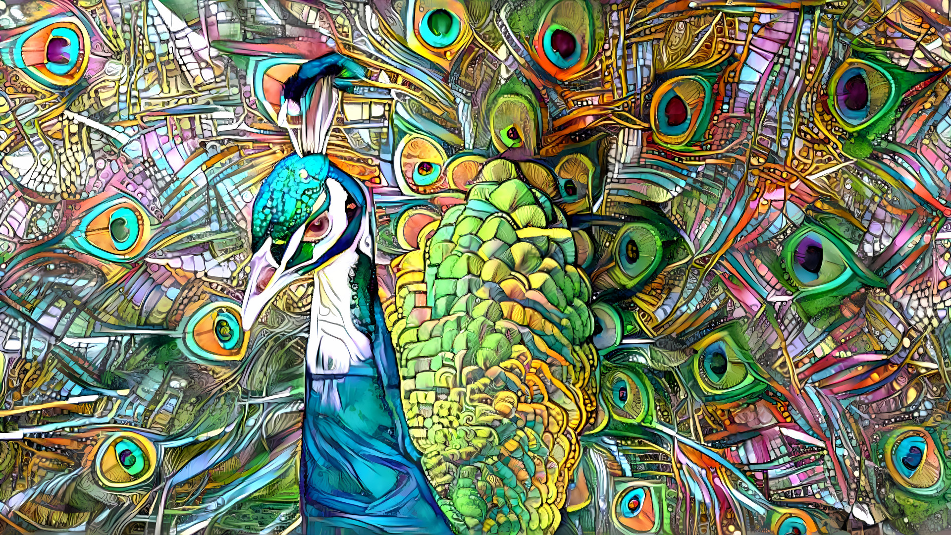 Peacock - style 3
