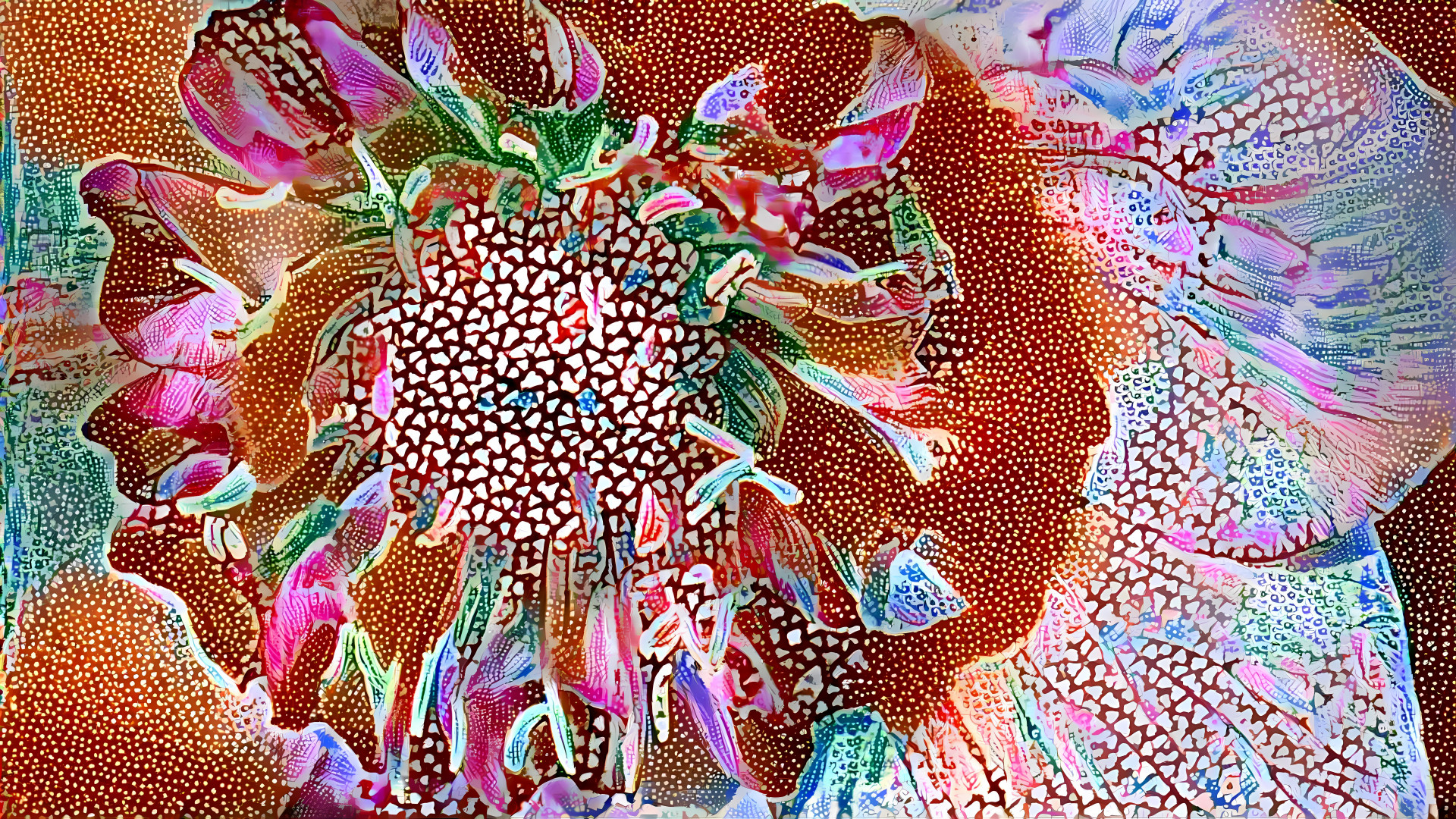 Hellebore Flower Closeup