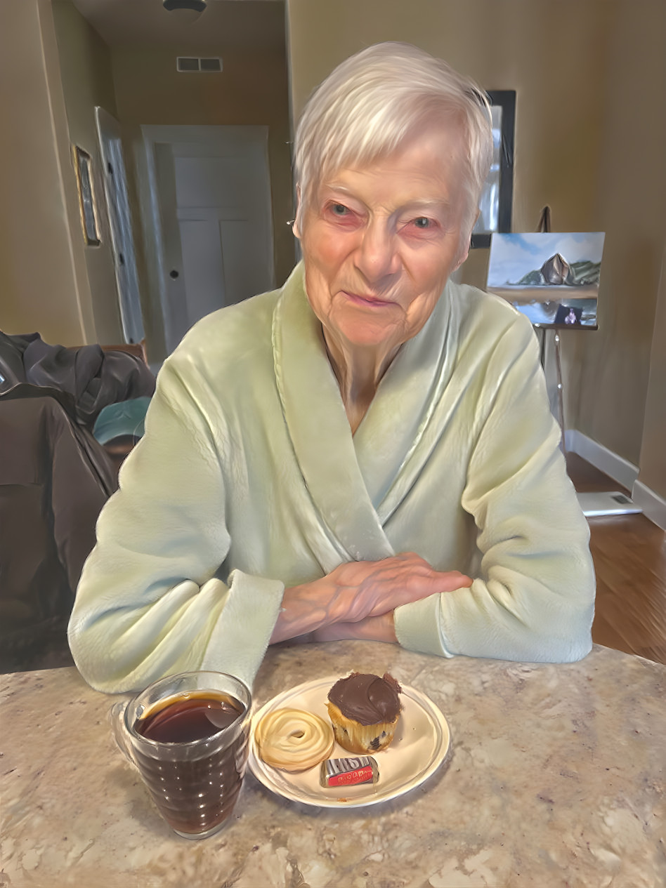 Mom's 96th Birthday Breakfast