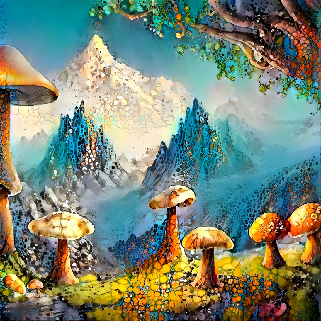 In the Land of Mushrooms and Mountains