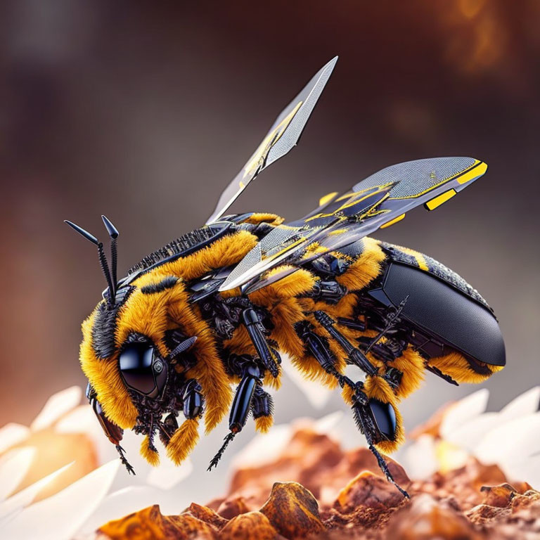 SciFi Bumblebee Punk Drone Micro Engineering Photo