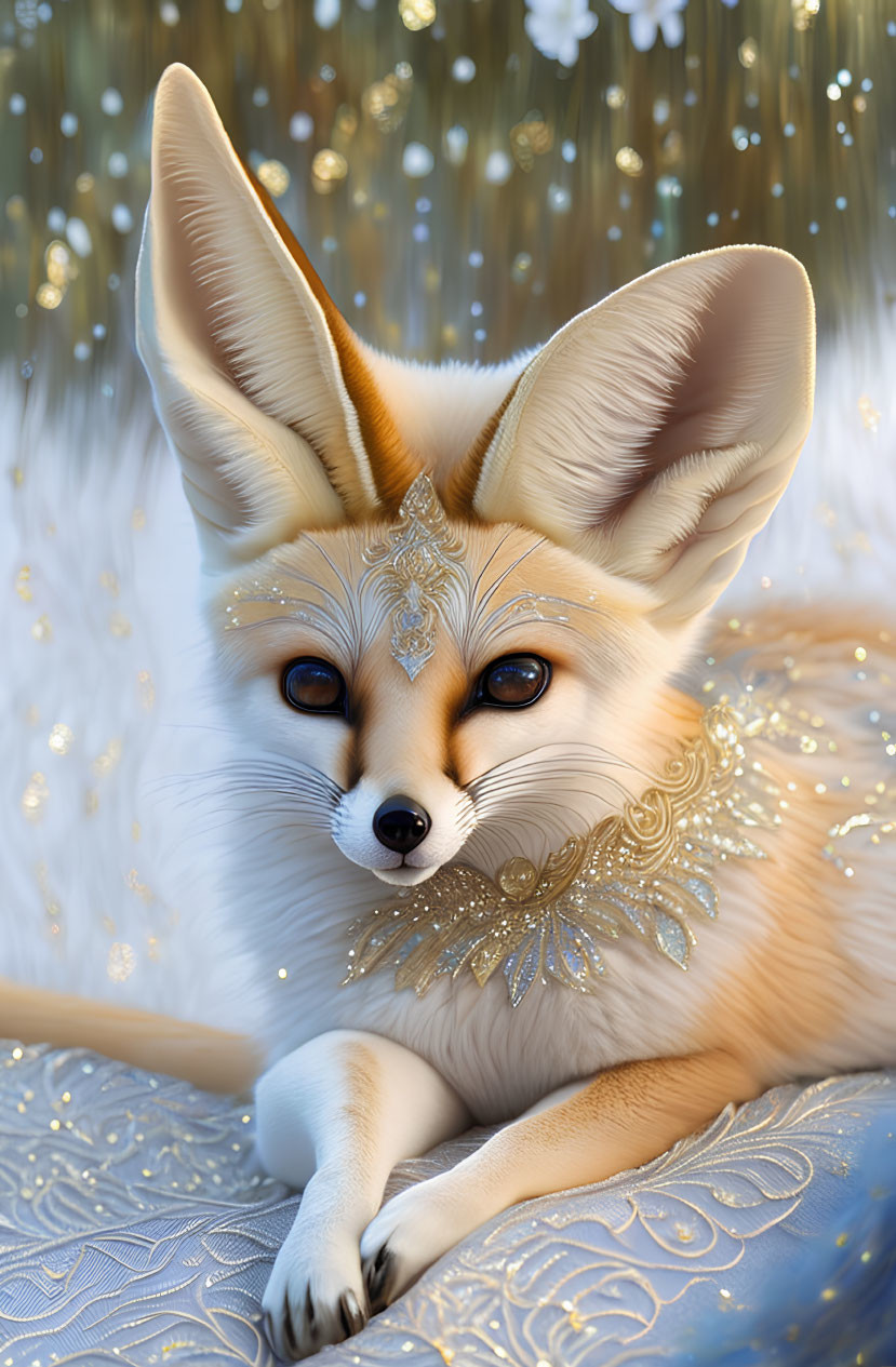 ai, fennec fox poses with arms crossed