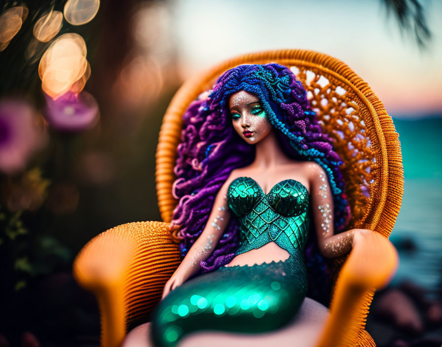 ai, mermaid stoner nymphet armchair