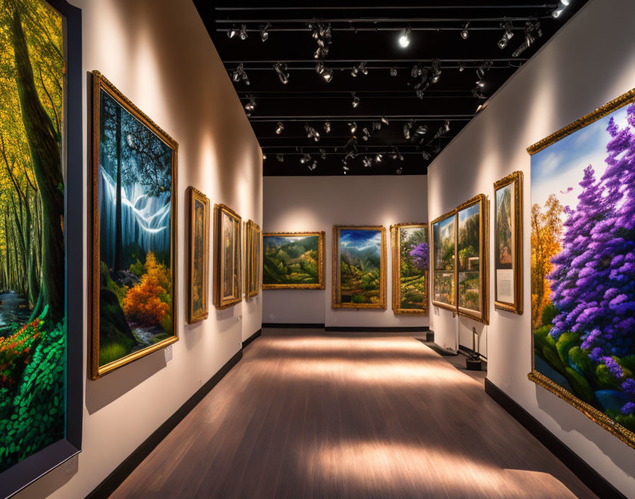 nature paintings gallery