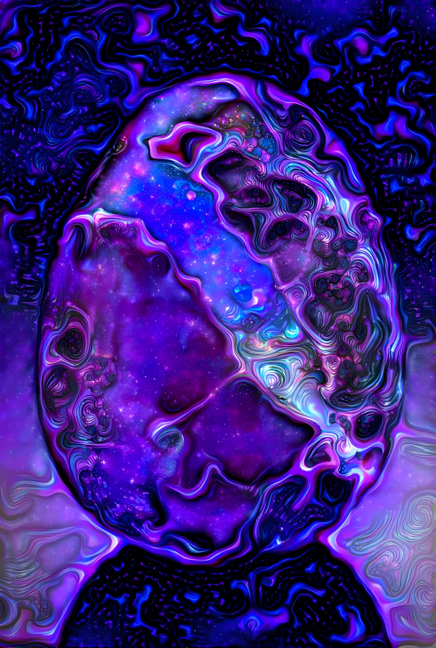purple egg, happy easter
