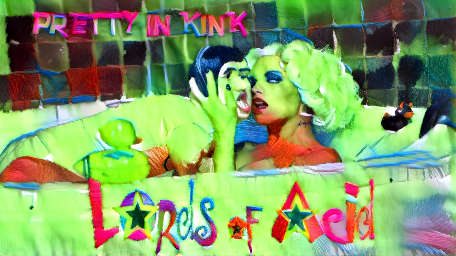 lords of acid Pretty in Kink album cover retexture